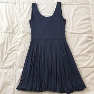 Dusty slate blue sundress